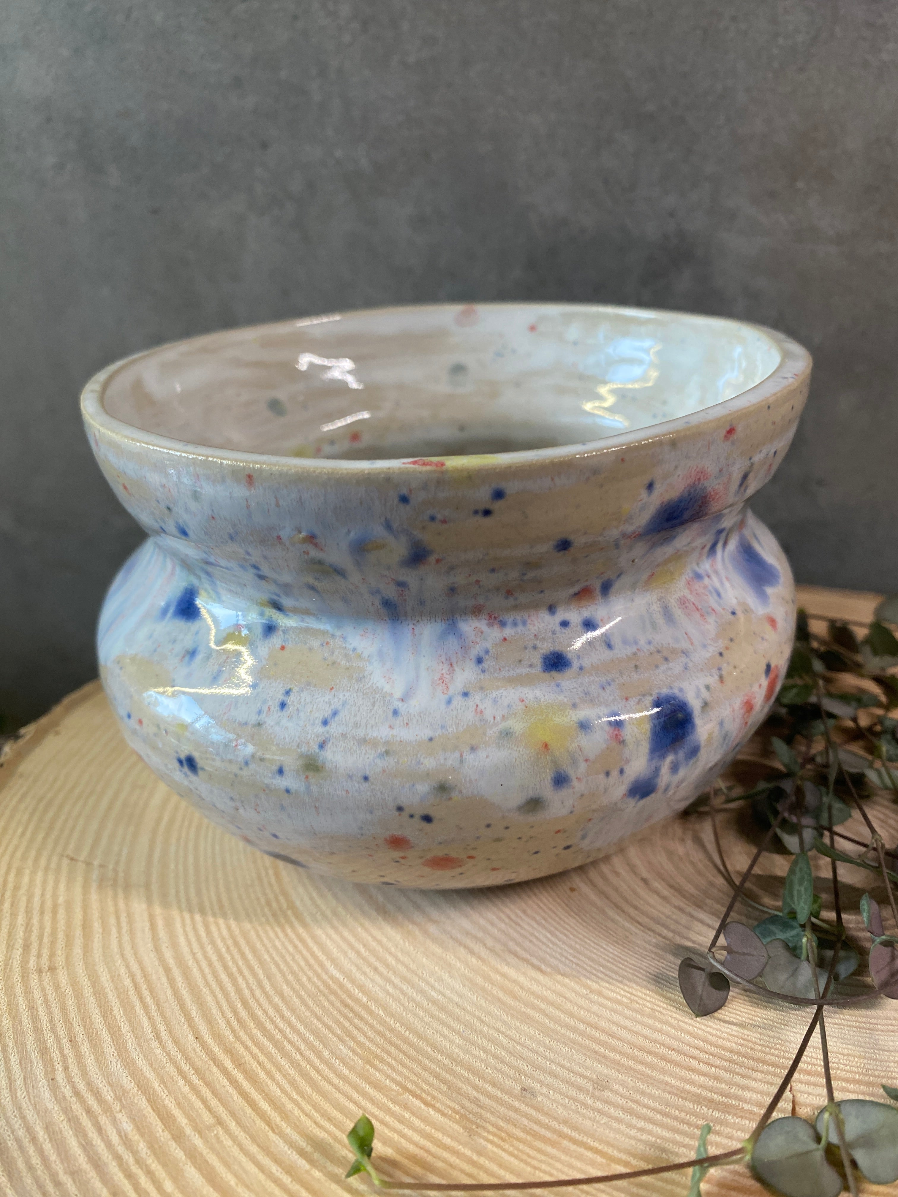 Květináč s talířkem