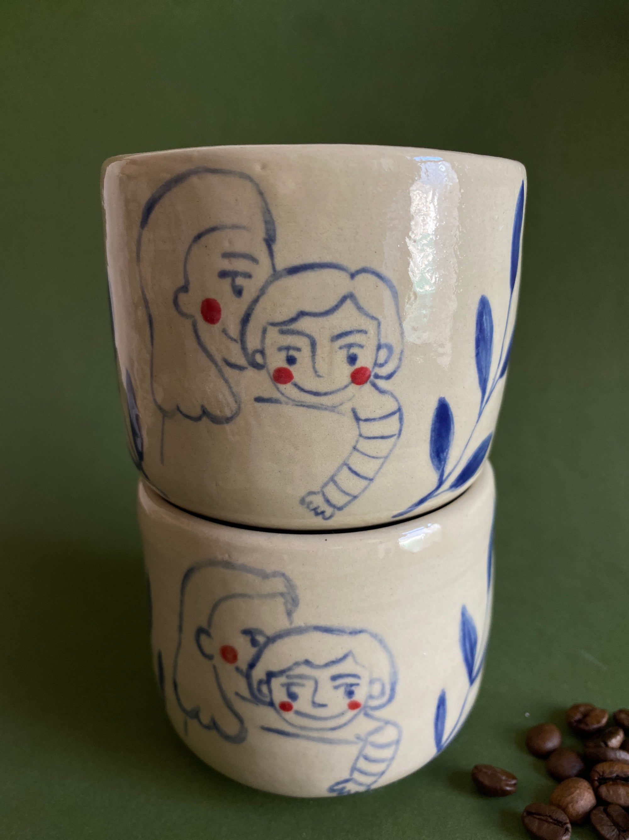 Objetí Capuccino Šálek Rodinné chvíle